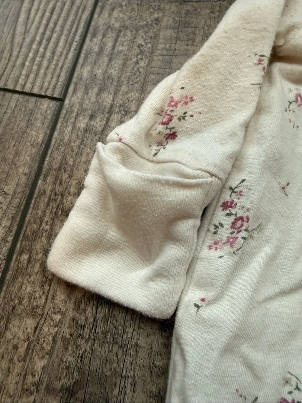 Baby GAP organic cotton footed pajamas